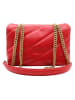 Pinko Leren schoudertas rood - (B)22 x (H)15 x (D)10 cm