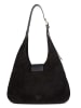 Pinko Skórzany shopper bag w kolorze czarnym - 47 x 34 x 5 cm
