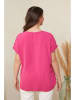 Curvy Lady Bluse in Pink