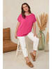 Curvy Lady Bluse in Pink