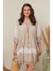 Curvy Lady Kleid in Beige