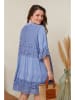 Curvy Lady Jurk lichtblauw