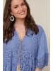 Curvy Lady Kleid in Hellblau