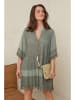 Curvy Lady Kleid in Khaki
