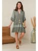 Curvy Lady Kleid in Khaki
