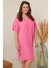 Curvy Lady Kleid in Pink