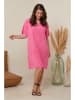 Curvy Lady Kleid in Pink