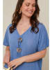 Curvy Lady Kleid in Hellblau