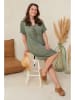 Curvy Lady Sukienka w kolorze khaki