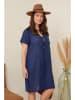 Curvy Lady Kleid in Dunkelblau