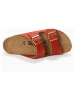 Sunbay Leder-Pantoletten "Trefle" in Rot