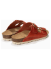 Sunbay Leder-Pantoletten "Trefle" in Rot