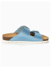 Sunbay Slippers "Trefle" lichtblauw