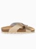 BAYTON Slippers "Gomera" goudkleurig