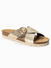 BAYTON Slippers "Dushan" goudkleurig