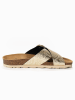 BAYTON Slippers "Dushan" goudkleurig