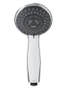 Tiger Handbrause "Alicante" in Silber