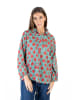 Isla Bonita by SIGRIS Bluse in Rot/ Türkis