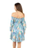 Isla Bonita by SIGRIS Kleid in Blau/ Türkis
