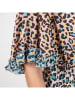 Isla Bonita by SIGRIS Jurk abrikooskleurig/turquoise/zwart