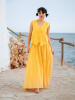 Isla Bonita by SIGRIS Spodnie w kolorze żółtym