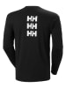 Helly Hansen Longsleeve "Yu" in Schwarz