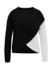 Aniston Sweter w kolorze czarno-białym