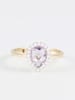 L'OR by Diamanta Gouden ring "Greenwich" met edelstenen