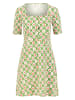 Blutsgeschwister Jurk "Hip to Be Square" groen