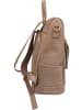 ORE10 Leder-Rucksack in Rosa - (B)30 x (H)34 x (T)16 cm