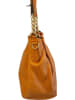 ORE10 Leder-Shopper in Cognac - (B)27 x (H)45 x (T)15 cm