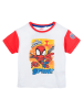 Spiderman Koszulka "Spidey i super-kumple" w kolorze biało-czerwonym ze wzorem