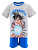 Dragon Ball Z Pyjama "Dragon Ball Super" in Blau/ Grau
