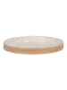 House Nordic Dekotablett in Beige - Ø 40 cm