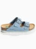 BAYTON Leder-Pantoletten "Benalla" in Hellblau