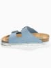 BAYTON Leder-Pantoletten "Benalla" in Hellblau