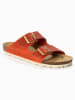 BAYTON Leren slippers "Atlas" oranje