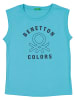 Benetton Top lichtblauw