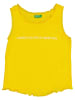 Benetton Top w kolorze żółtym