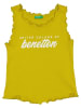 Benetton Top in Dunkelgelb