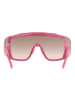 POC Fahrradbrille "Devour" in Pink/ Braun