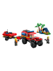 LEGO LEGO® City 60412 All-terrain fire engine with rescue boat - 5+