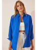 Happiness Istanbul Bluse in Blau