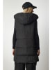 Happiness Istanbul Wende-Weste in Schwarz/ Beige