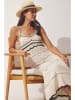 Happiness Istanbul Strickkleid in Creme