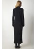 Happiness Istanbul Strickkleid in Schwarz