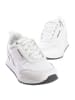 Michael Kors Leder-Sneakers in Weiß