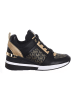 Michael Kors Sneakersy w kolorze złoto-czarnym na koturnie