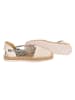 Michael Kors Leder-Espadrilles in Creme