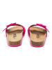 billowy Leren slippers roze